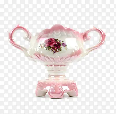 粉色茶壶