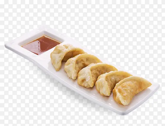 一长碟饺子