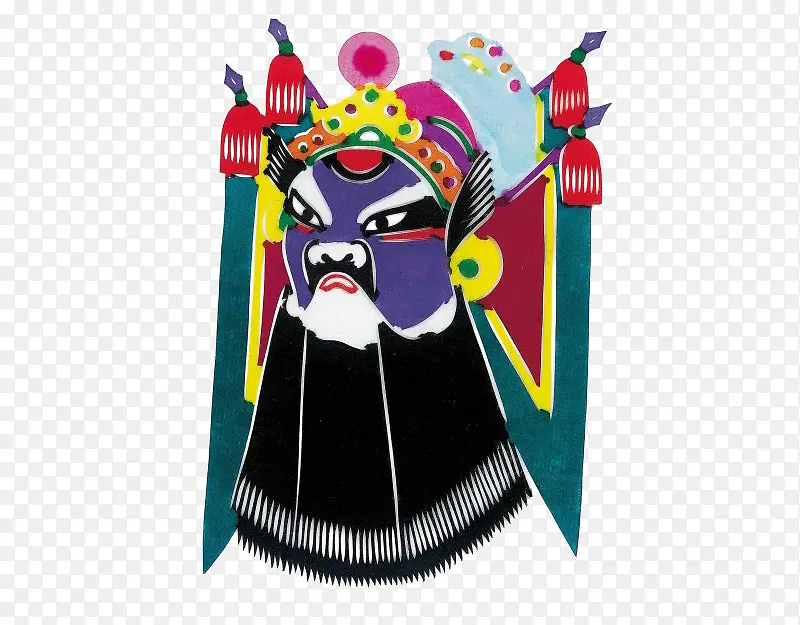 中国风脸谱