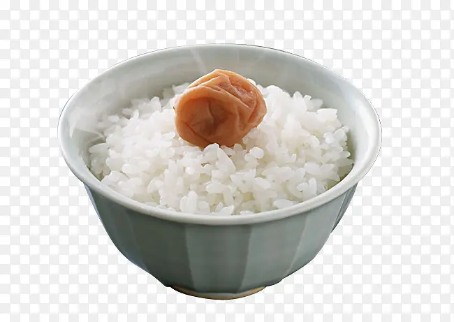 一碗梅子米饭