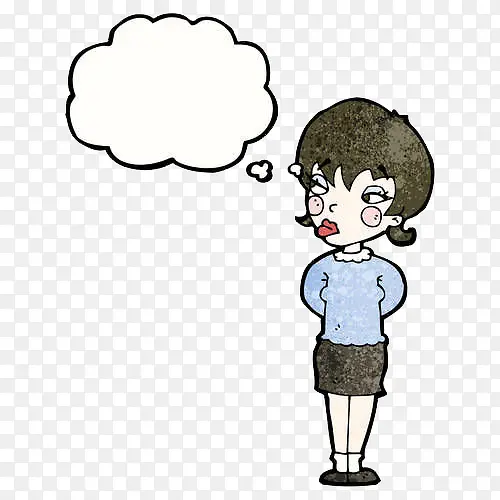 瞥眼的女士PNG图片素材下载_图片编号8577956-PNG素材网