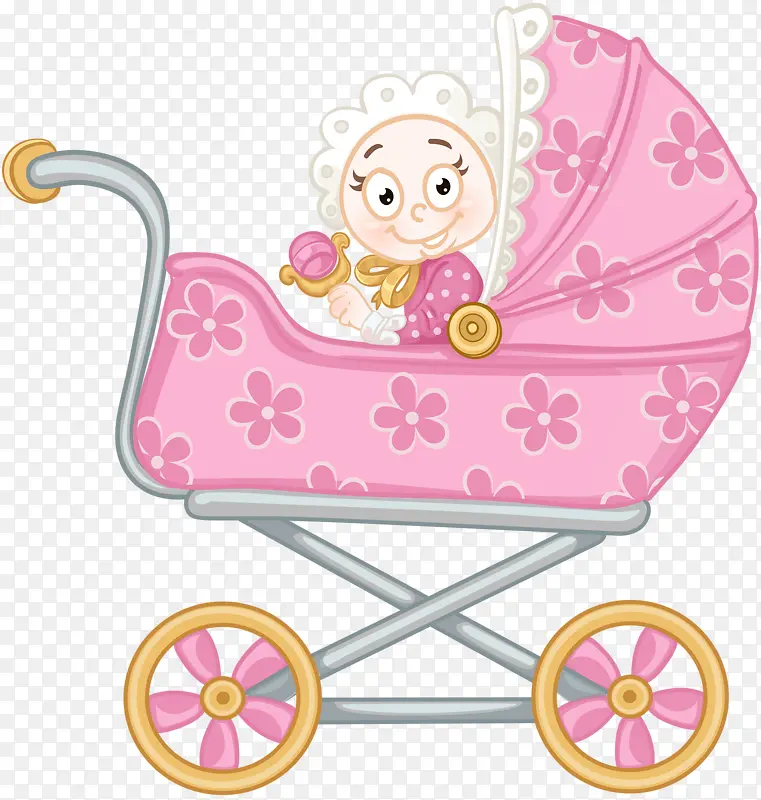 婴儿与婴儿车