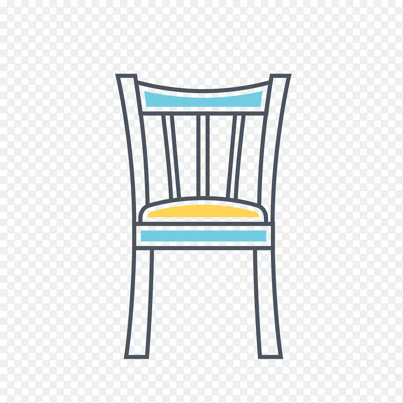 椅子手绘创意矢量免抠图PNG