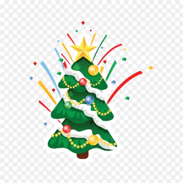 庆祝圣诞树