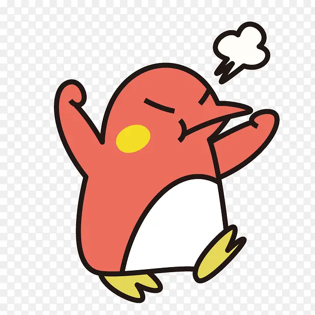 卡通可爱企鹅