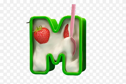 艺术字M