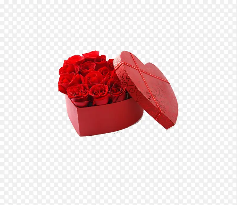 一盒玫瑰花