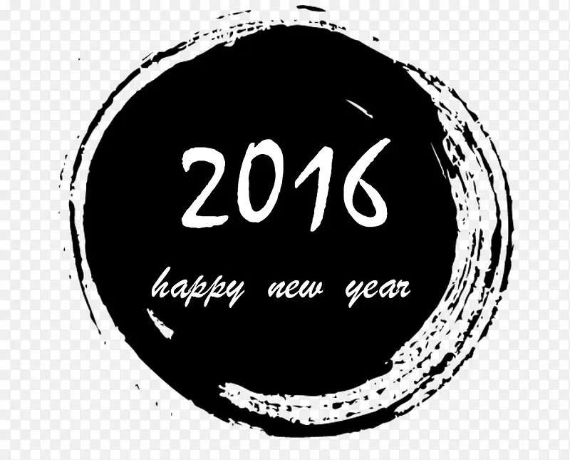 2016年春节水墨元素