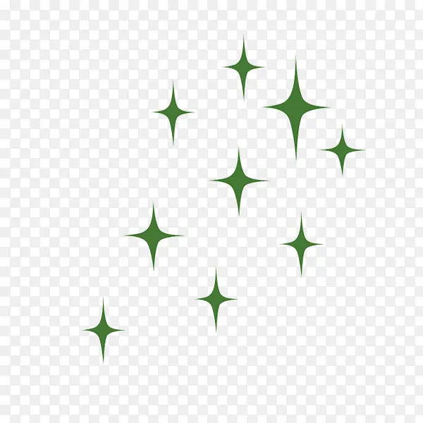 绿色星星