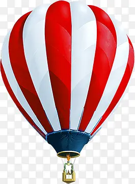 热气球红白热气球装饰
