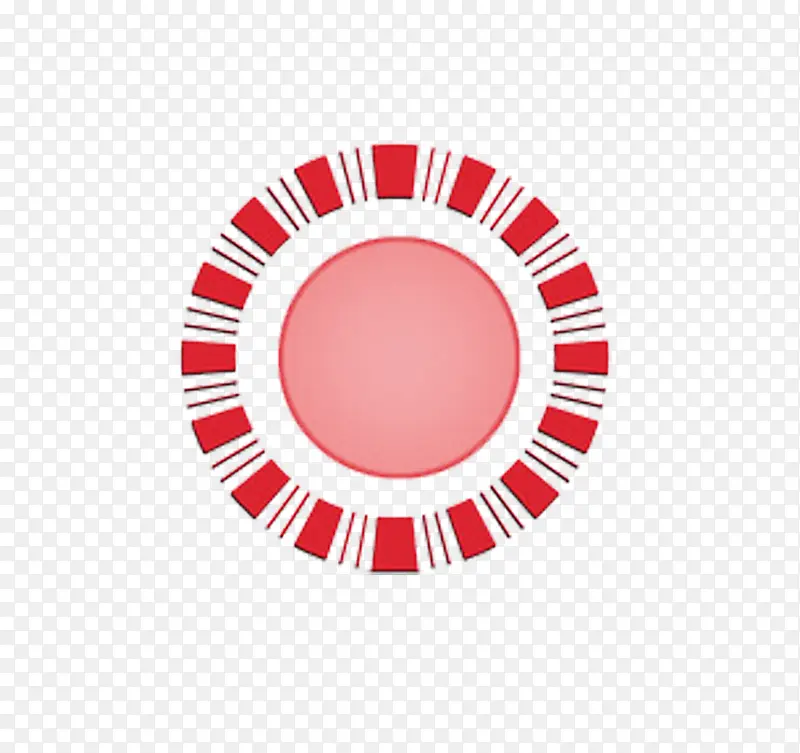 红色圆形条纹圆圈