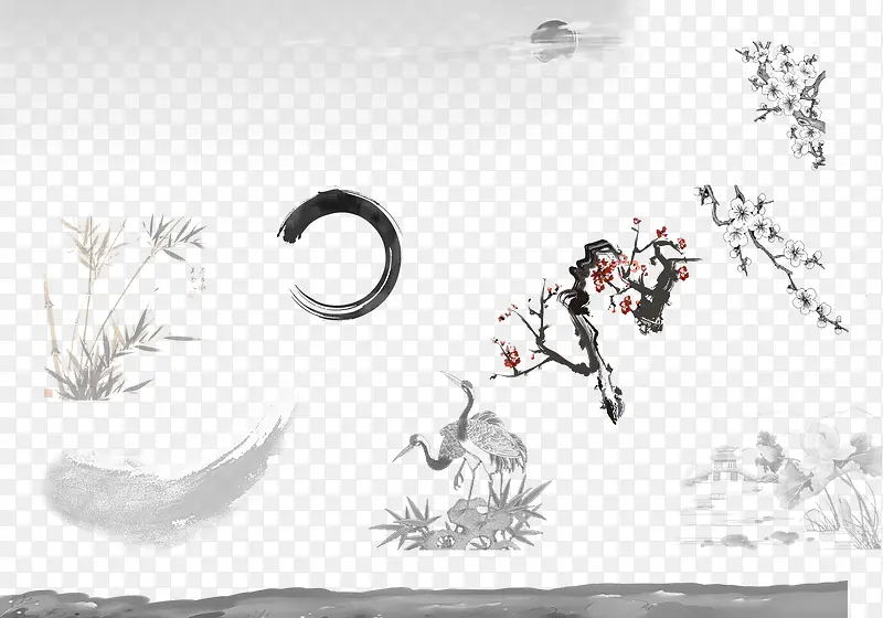 中国风插画素材PNG图片素材下载_图片编号8593605-PNG素材网