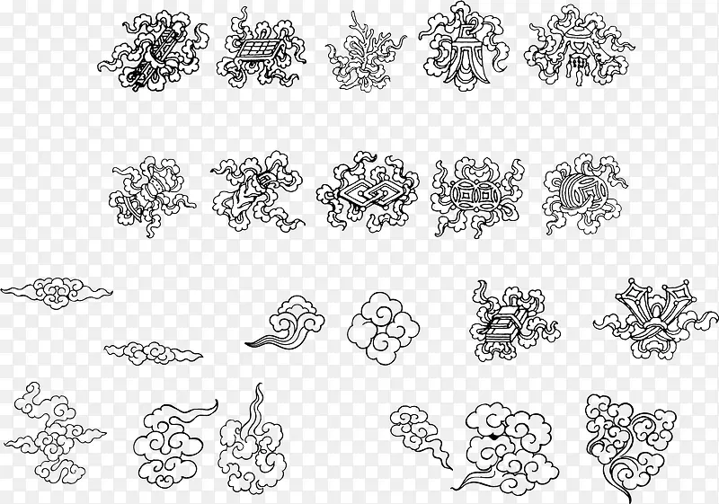 中国风祥云矢量素材PNG图片素材下载_图片编号8595567-PNG素材网
