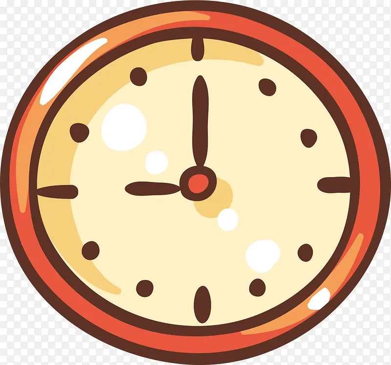 矢量图水彩卡通时钟PNG图片素材下载_图片编号8597083-PNG素材网