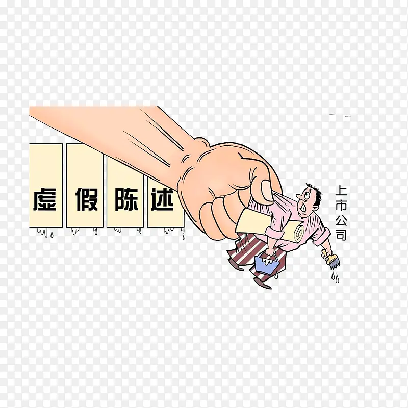 对上市公司的虚假陈述进行处罚PNG图片素材下载_图片编号8599399-PNG素材网