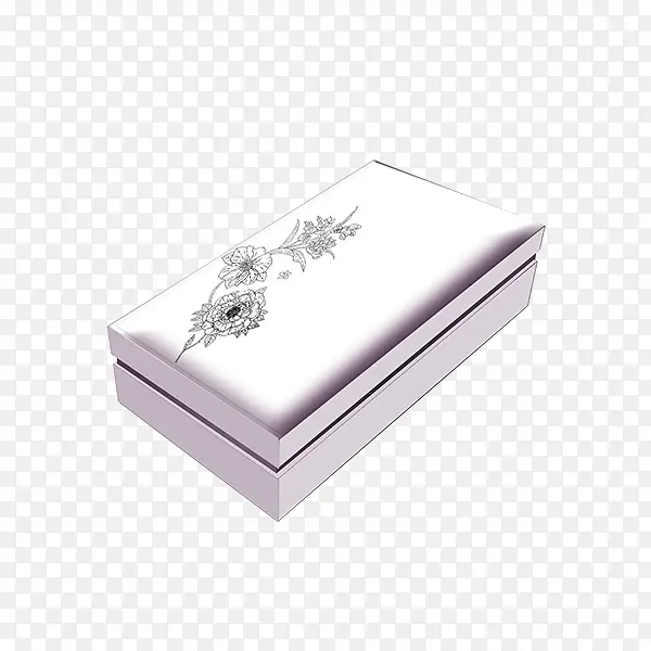 白色花纹盒子PNG图片素材下载_图片编号8600042-PNG素材网