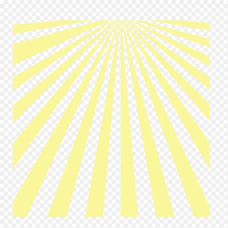矢量黄色散射投射光线