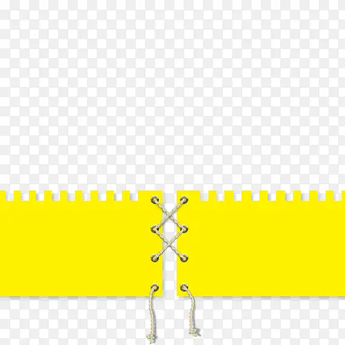 黄色立体图标线条合成方块