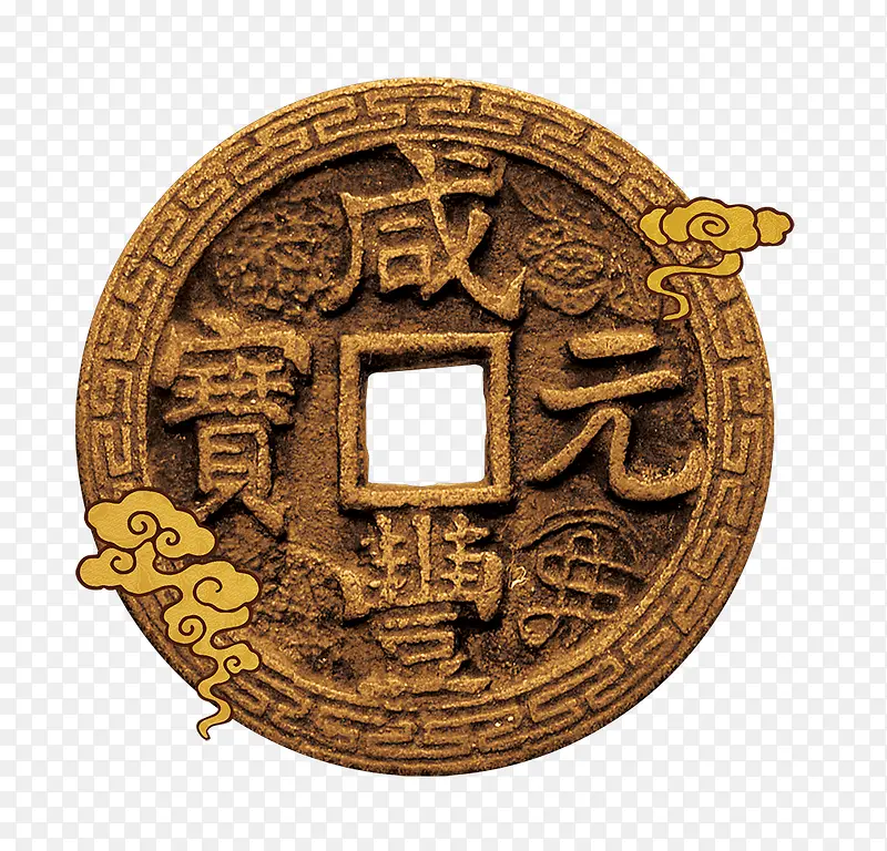 古铜色钱币PNG图片素材下载_图片编号8603738-PNG素材网