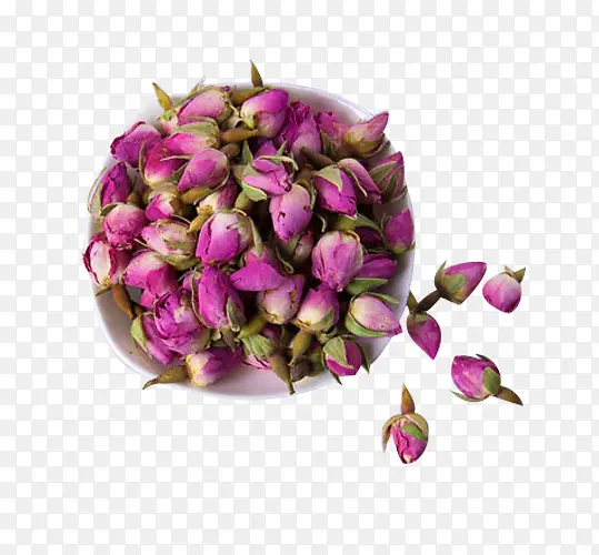 花苞法兰西玫瑰花茶图片素材