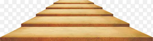 高清黄色木板台阶