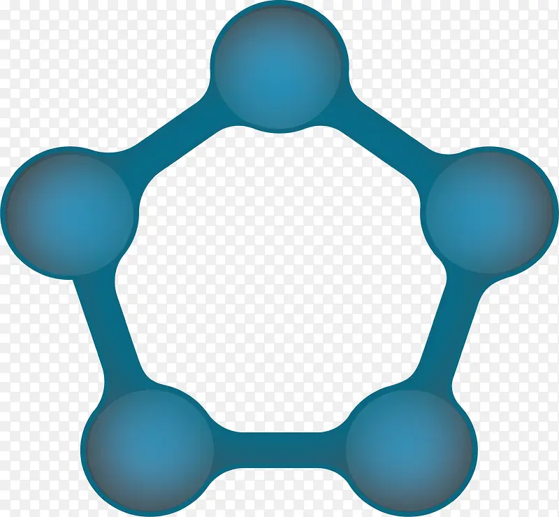 五边形绿色分子结构