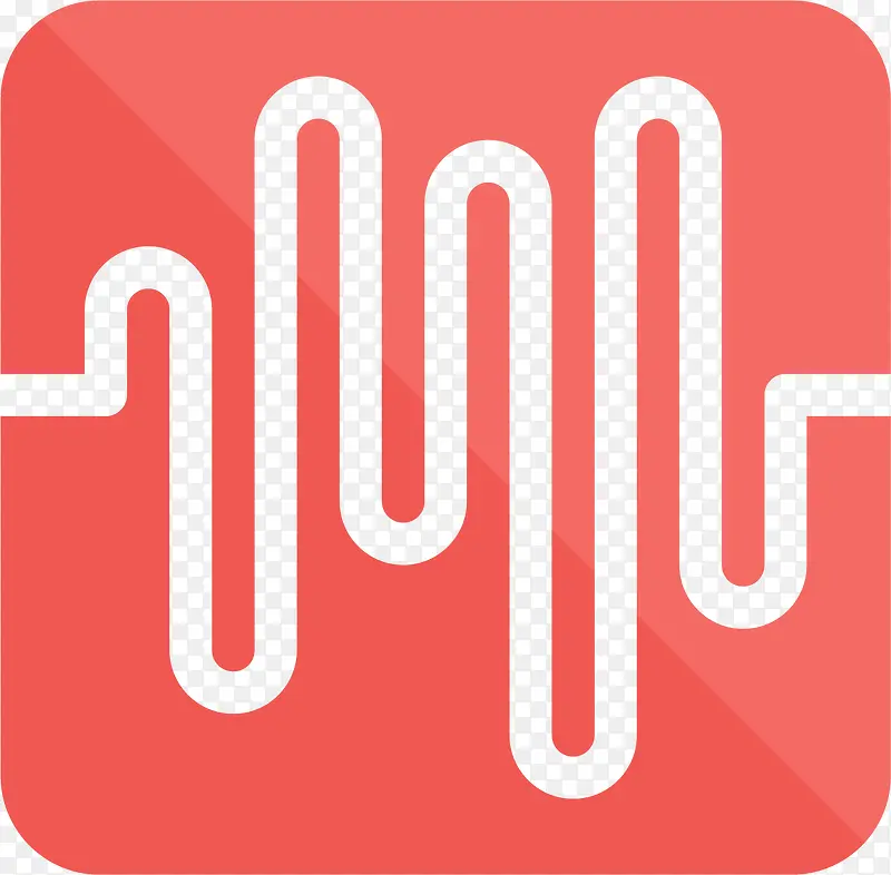 声波频率红色图标PNG图片素材下载_图片编号8619775-PNG素材网