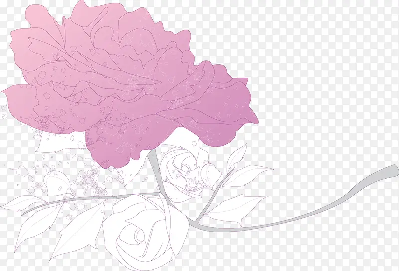 手绘花素材PNG图片素材下载_图片编号8621156-PNG素材网