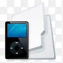文件夹iPod黑色图标