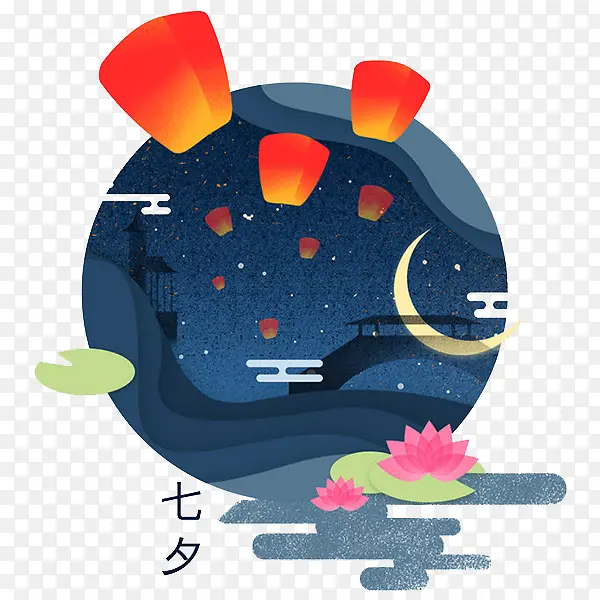 蓝色星空