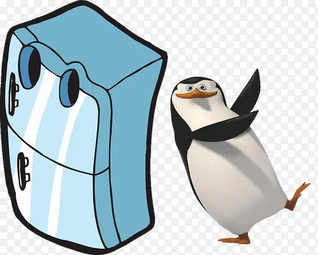 冰箱与企鹅