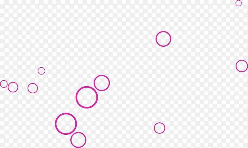紫色圆圈漂浮