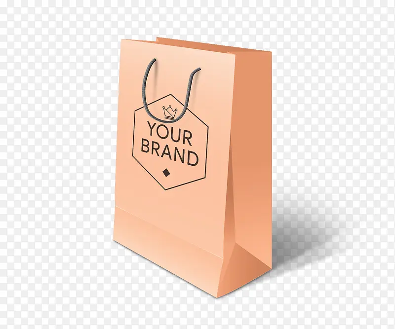 可换logo的纸袋