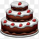 生日快乐蛋糕生日蛋糕图标