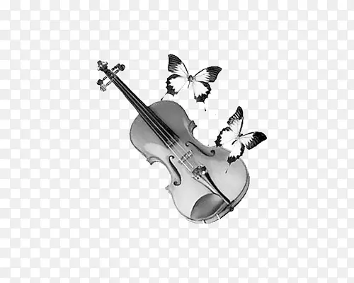 黑白提琴