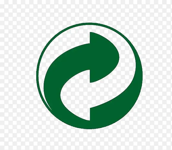 绿色循环标识