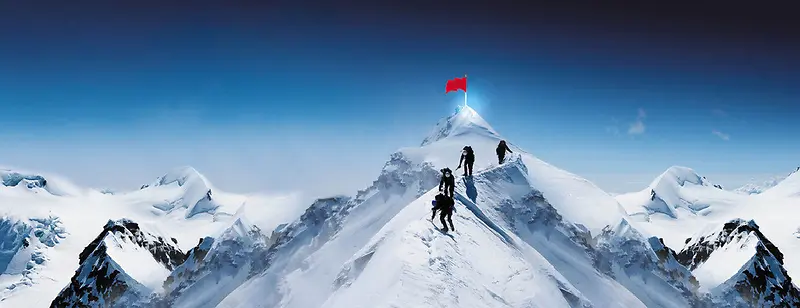 雪山背景