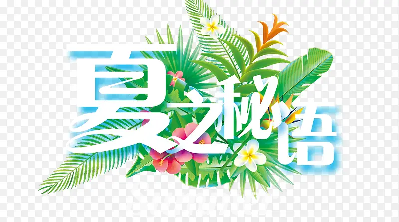 夏之秘语PNG图片素材下载_图片编号8647997-PNG素材网