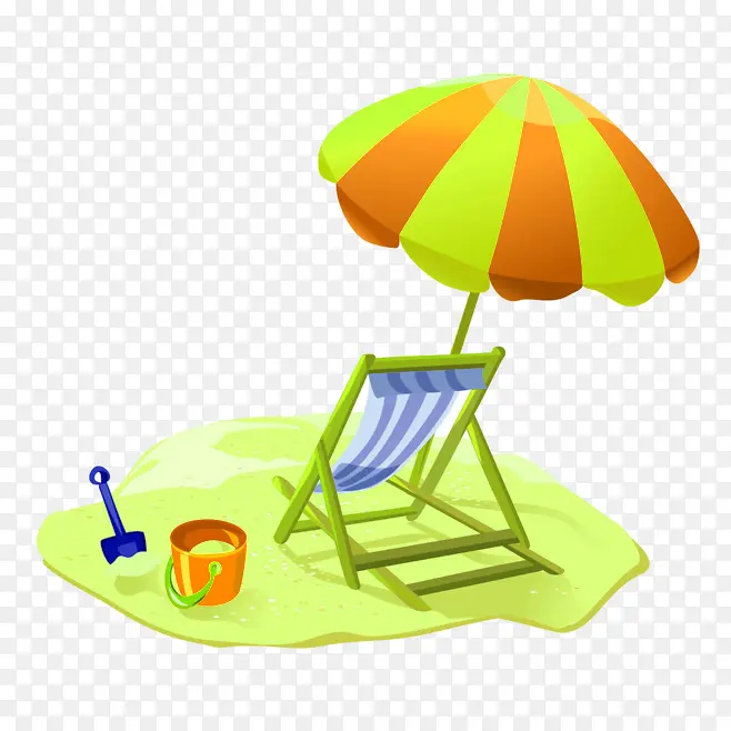 沙滩乘凉伞