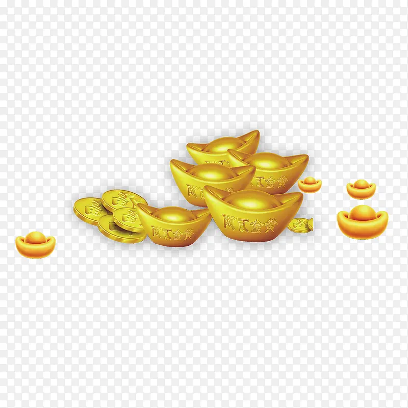 金币金元宝PNG图片素材下载_图片编号8653451-PNG素材网