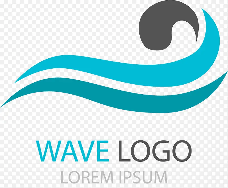 海浪浪花logo