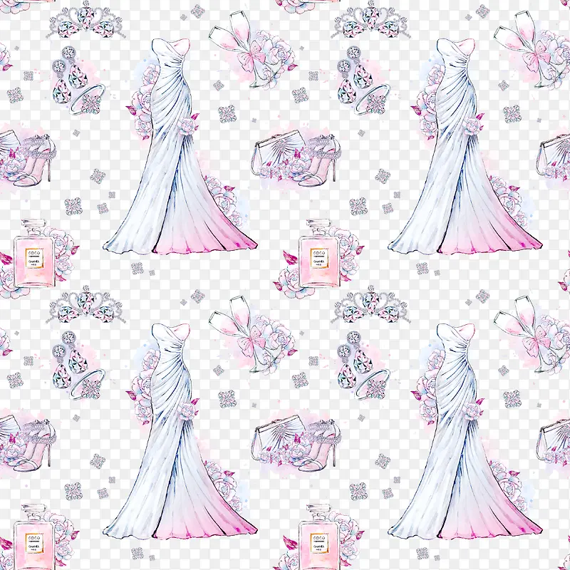 粉色公主墙