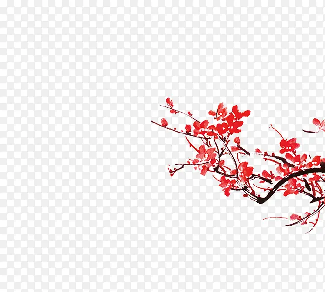 中国画冬梅PNG图片素材下载_图片编号8659880-PNG素材网