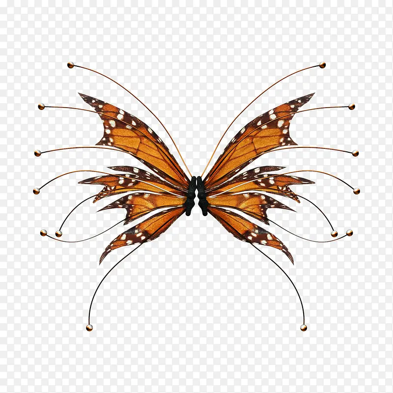 创意翅膀图片纸蝴蝶
