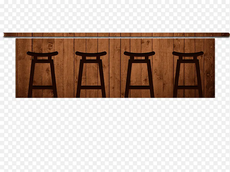 木质吧台