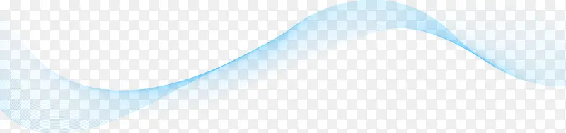 蓝色曲线线条矢量图