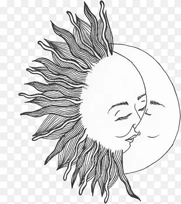 太阳与月亮的接吻