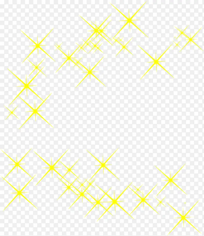 黄色网状光效透明
