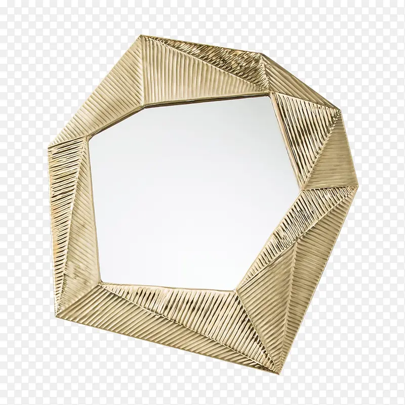 现代几何创意镜子