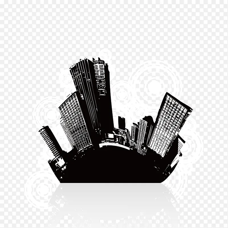 矢量水墨楼房PNG图片素材下载_图片编号8686890-PNG素材网